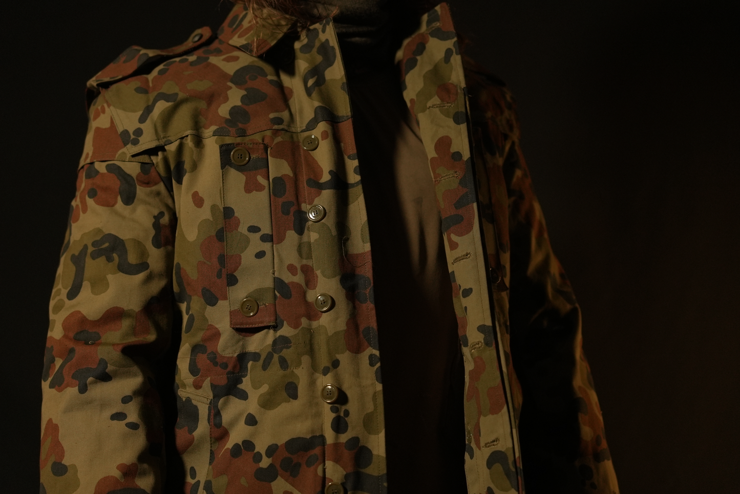 Romanian Camo Parka W/Liner - Like New