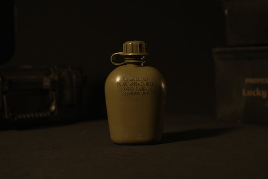 US GI 1QT CANTEEN w/ COVER - USED