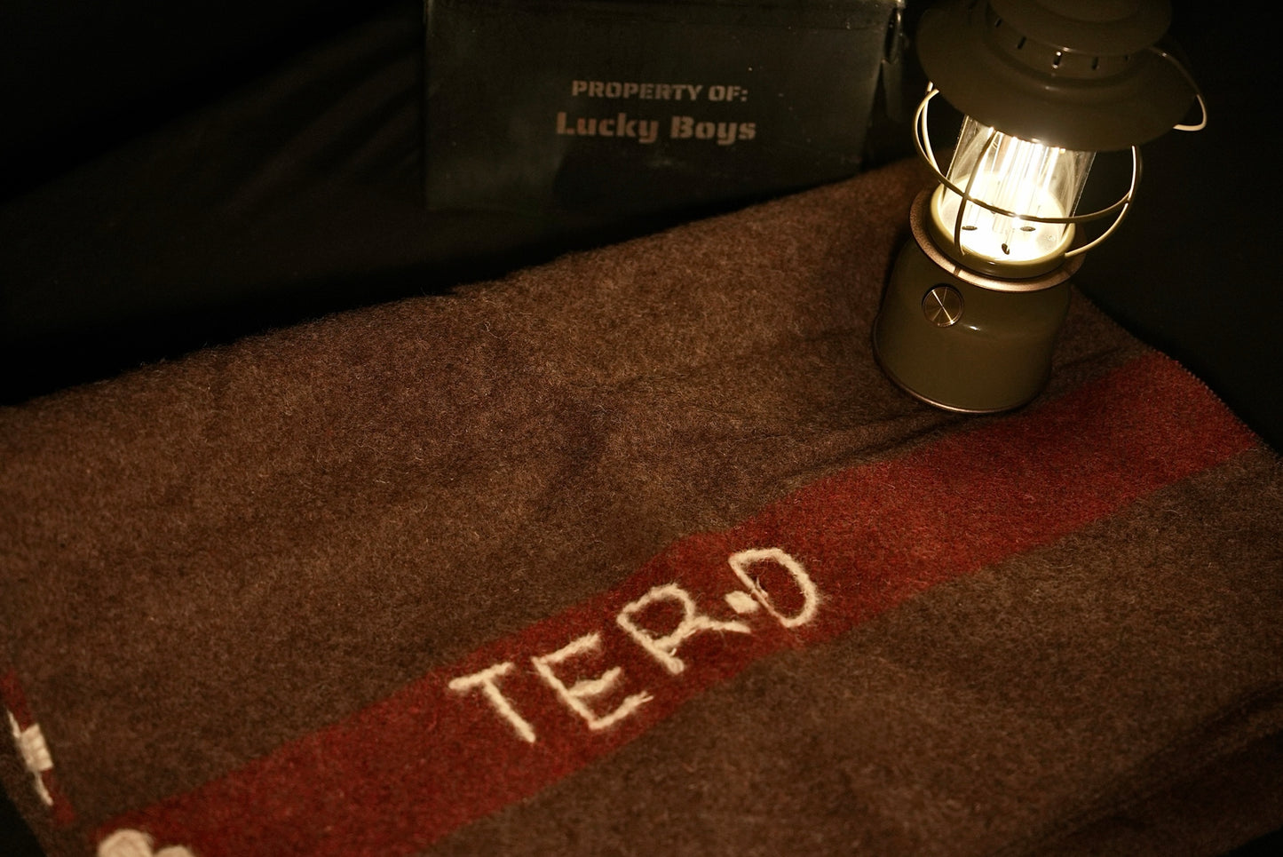 Swiss Brown Wool Blanket - New