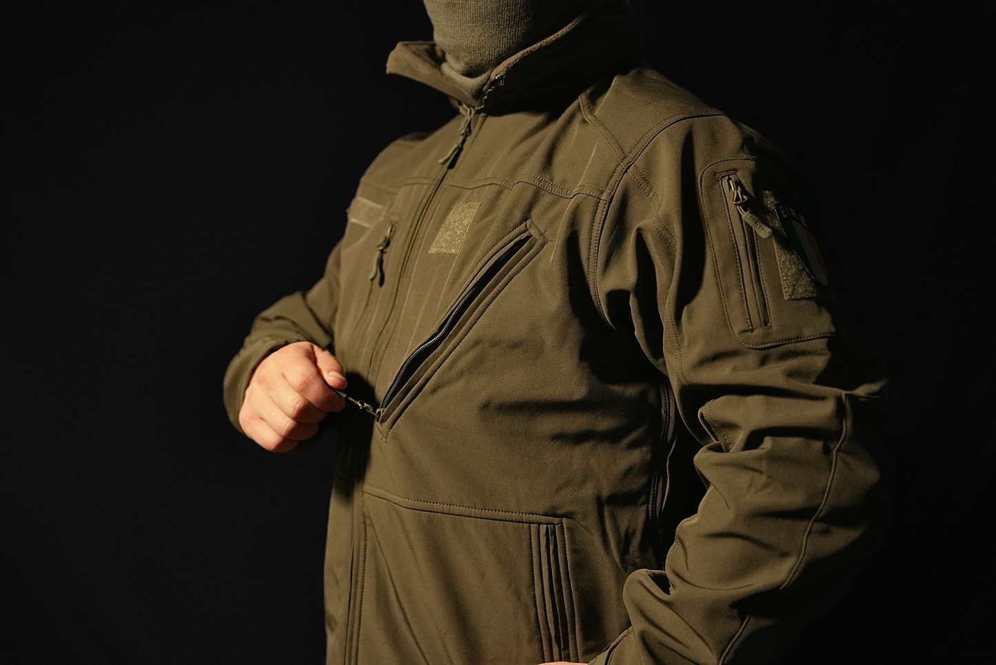 Mil-Tec Ranger Green Softshell Jacket