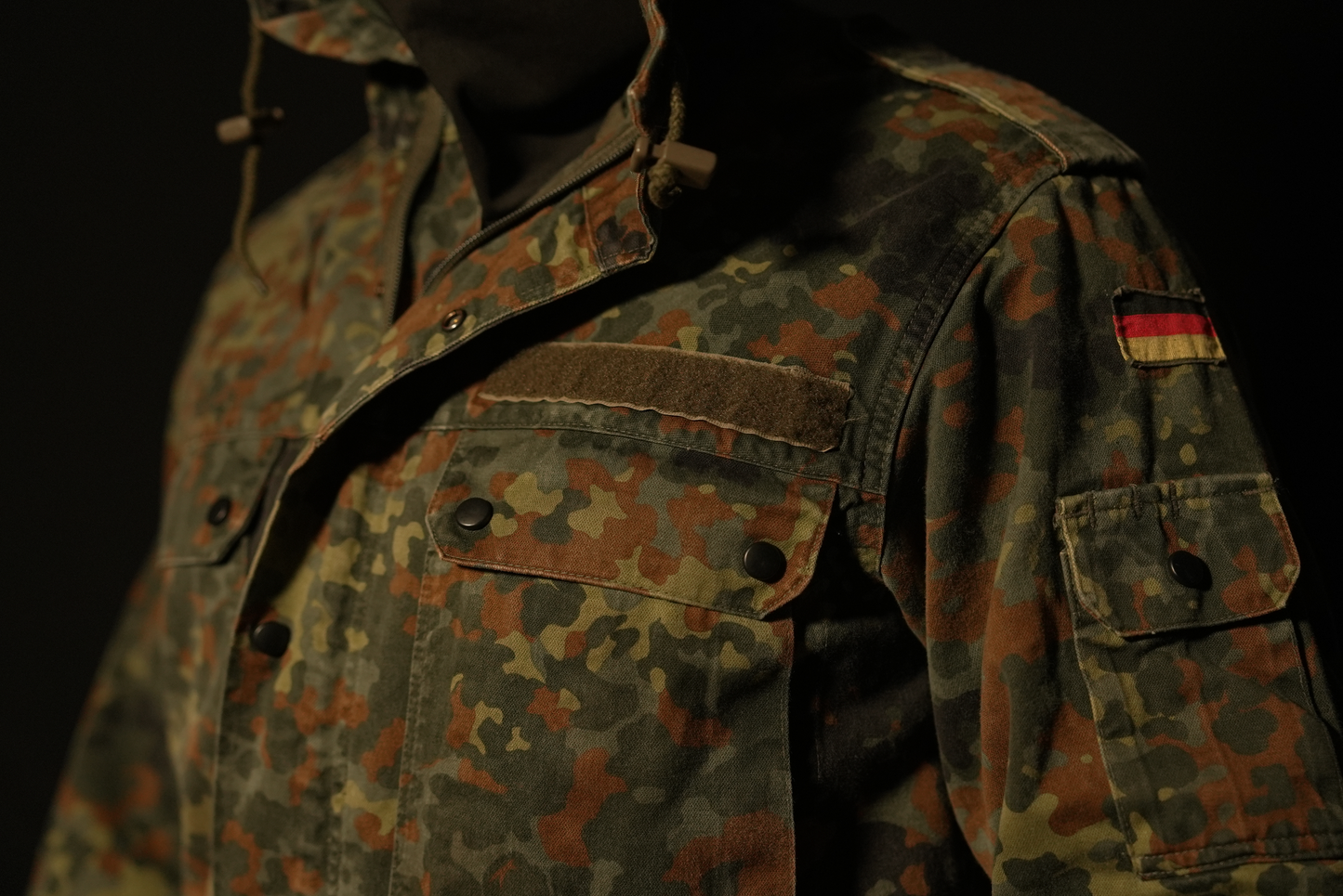 German Flecktarn Camo Parka - Used