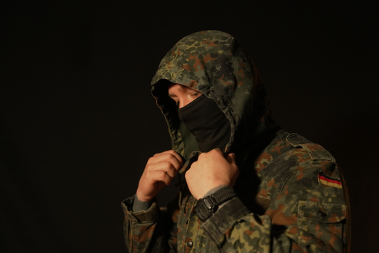 German Flecktarn Camo Parka - Used
