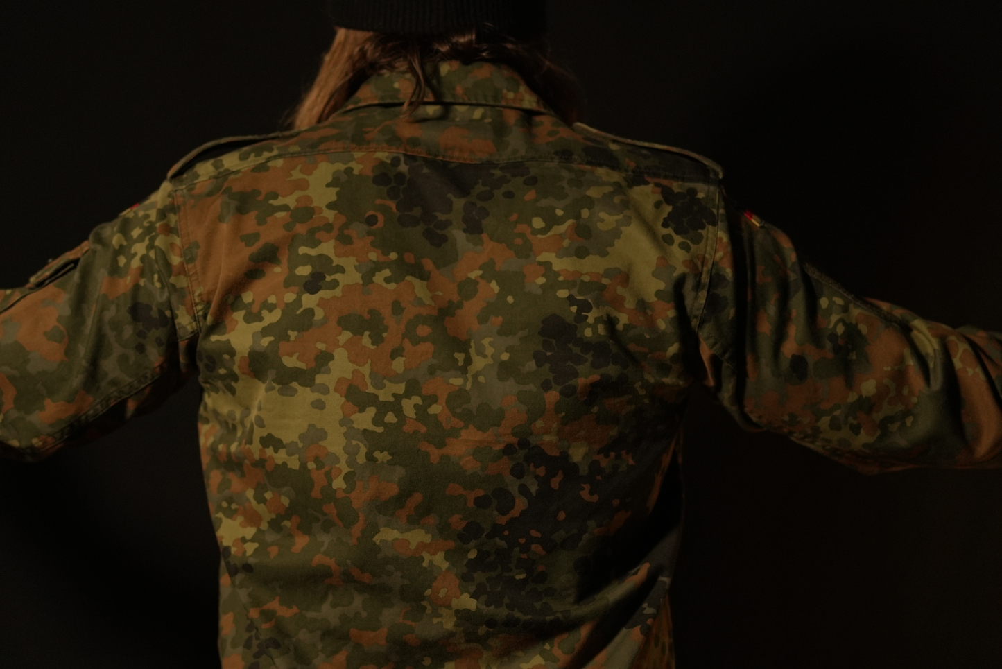 German Flecktarn Field Shirt - Used