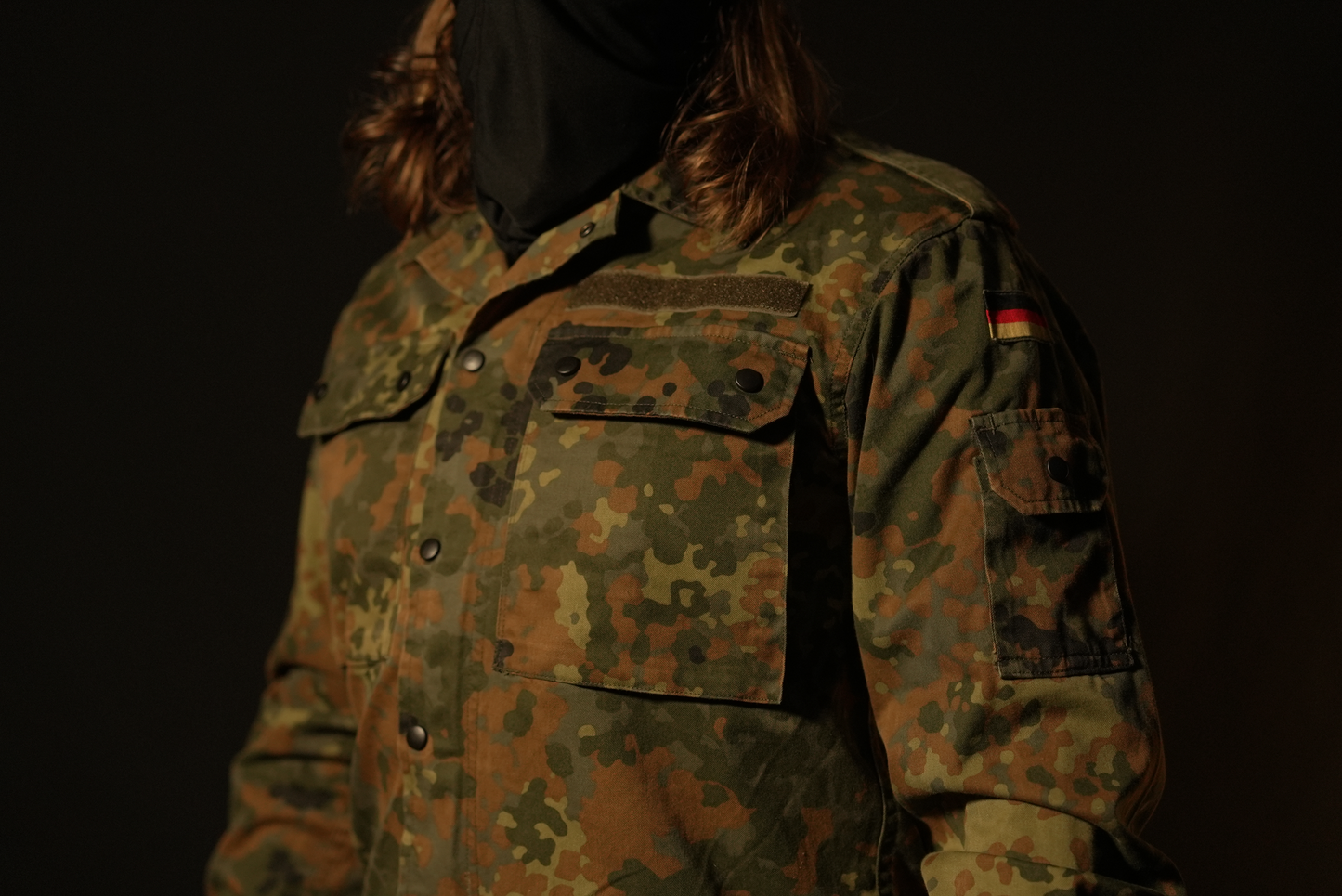 German Flecktarn Field Shirt - Used