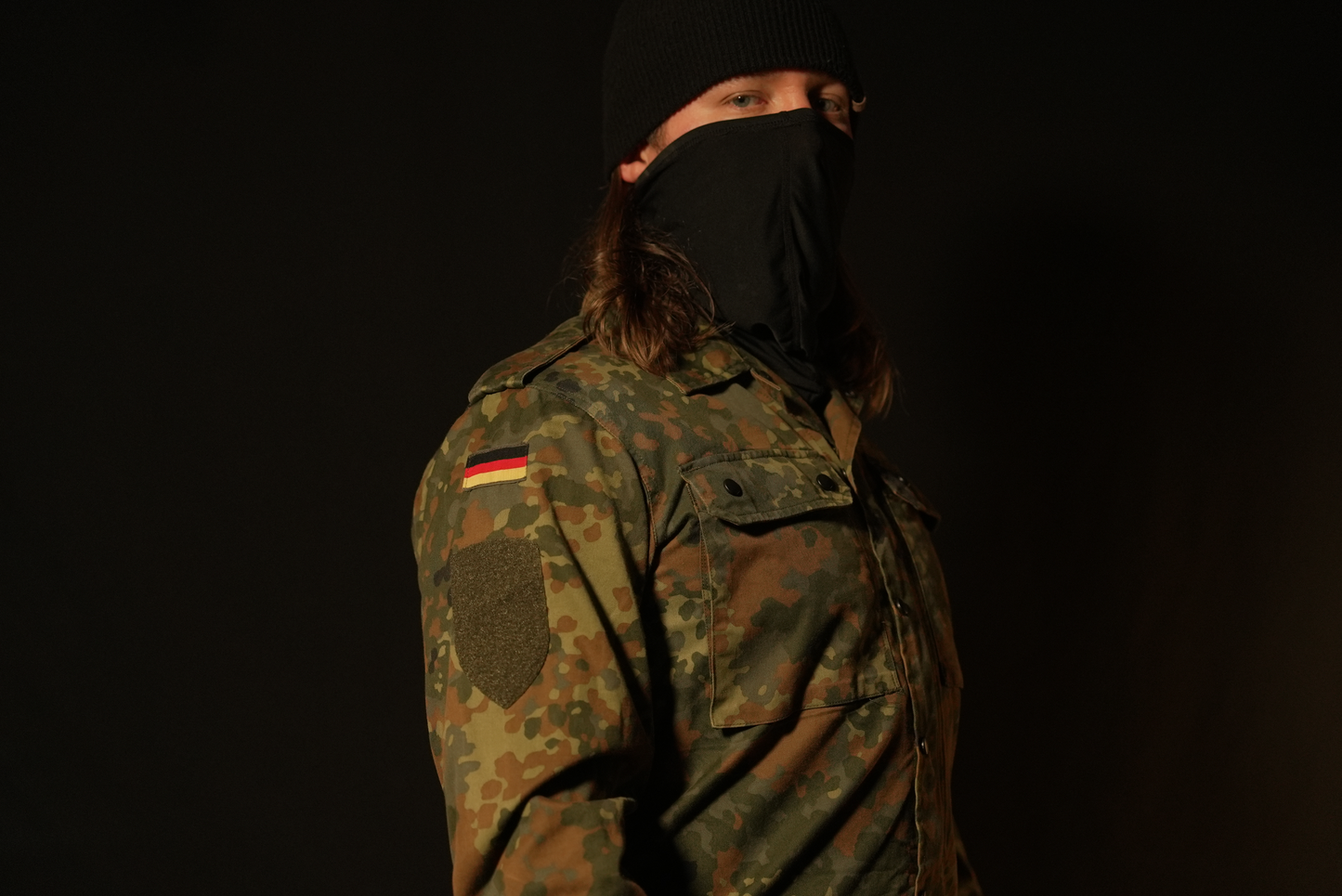 German Flecktarn Field Shirt - Used